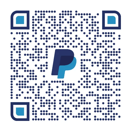 PayPal checkout QR code for $50 VOB payment